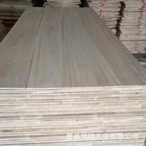 桐拼板A级实木床板隔桐板工艺品原材料12mm桐木直拼板木ABDO木片
