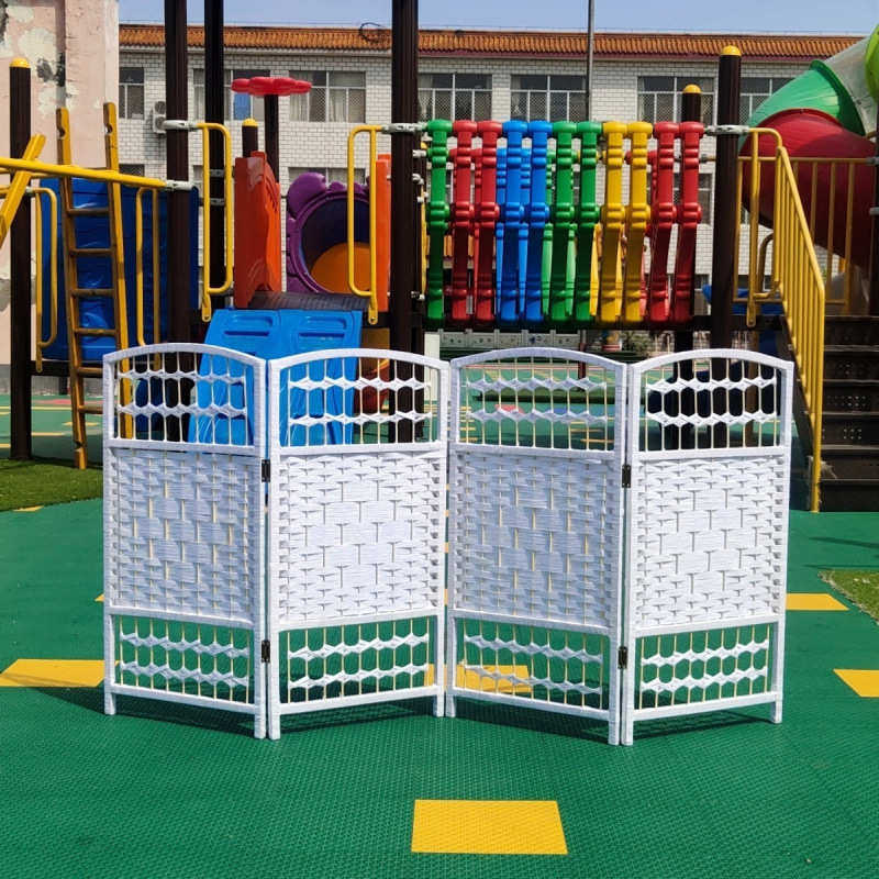 区域围栏藤编织儿童隔断装饰栏隔墙实木折屏幼儿园小屏风简约直发,住宅家具,庭院屏风,淘宝优惠券,粉丝福利购,淘宝优惠卷