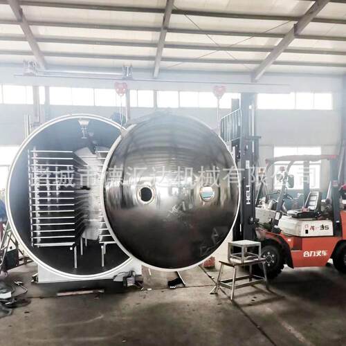 鸡胸肉鸭肉鸡肉丁冻干宠物口粮真空冻干食品冷冻干燥设备