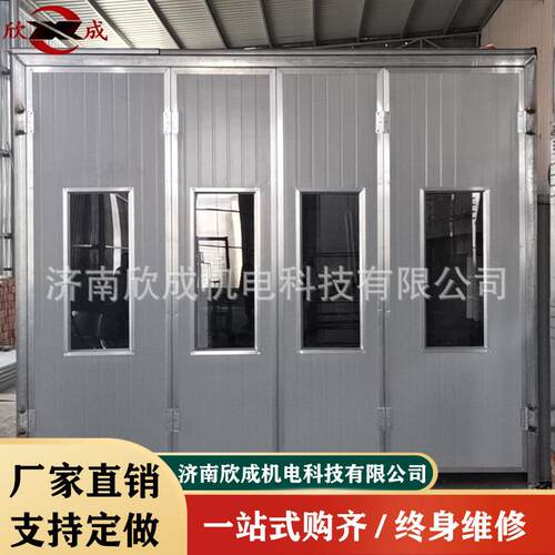 厂家直销喷塑整套环保设备电气加热高温房喷塑粉末回收柜吸尘柜