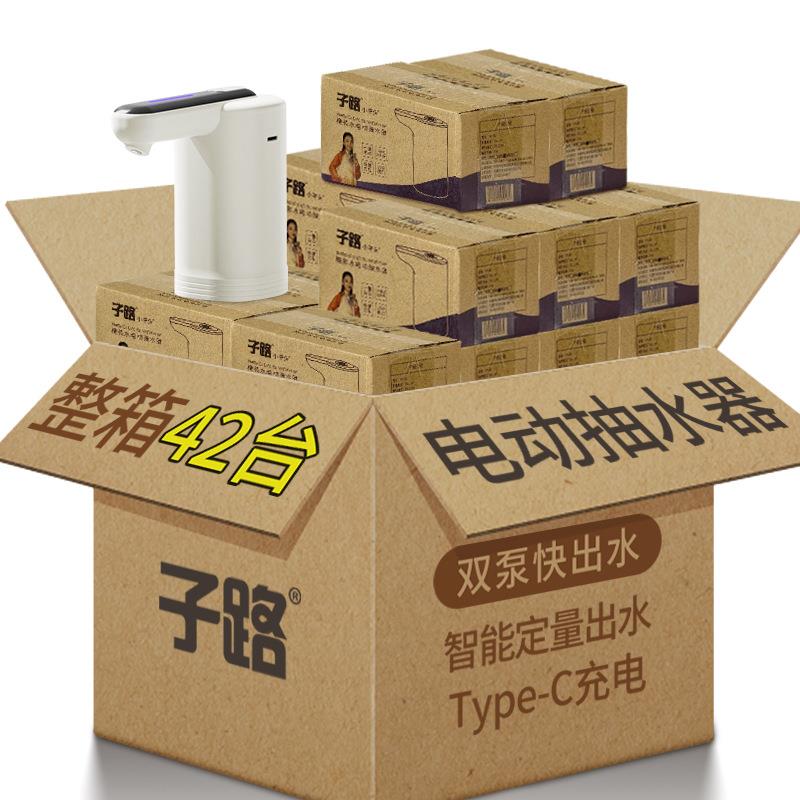 子路双泵一体式电动抽水器充电款压水器饮水机上水器 整箱发货