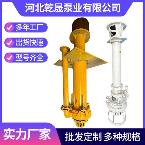 预制液下渣浆泵高铬合金河道清淤渣浆泵矿用吸砂立式液下渣浆泵