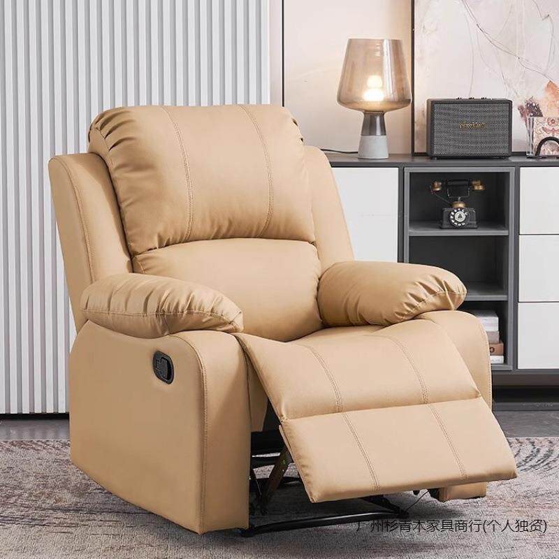 双电机双控多功能电动按摩椅可旋转摇椅皮艺功美甲沙发头等舱沙发