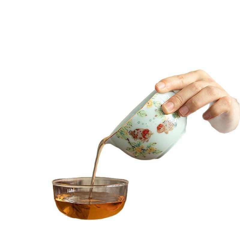 鸿运当头便携旅行茶具套装一壶二杯快客杯陶瓷茶杯家用户外一人饮,餐饮具,旅行茶具,淘宝优惠券,粉丝福利购,淘宝优惠卷