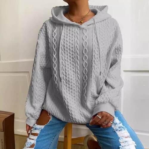 Women's regular long sleeved Fried Dough Twists top