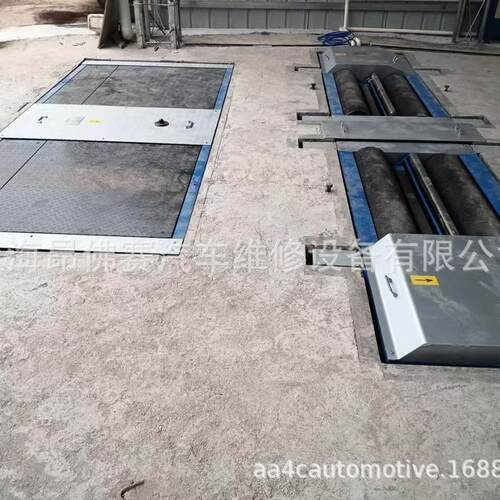 重型车辆卡车二级维护检测线制动侧滑底盘间隙检测仪组合10吨15吨