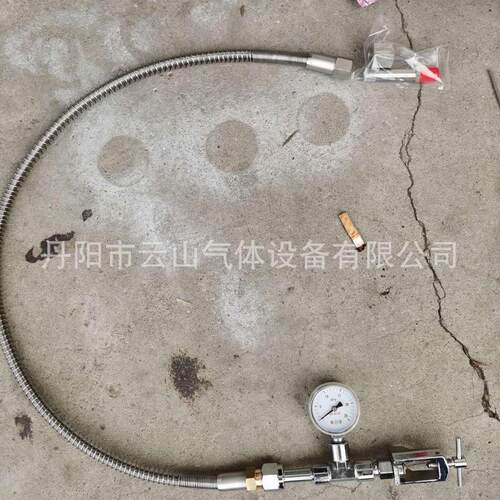 销售高压充装软管 槽车充装波纹管 大口径法兰波纹管 CGA870软管