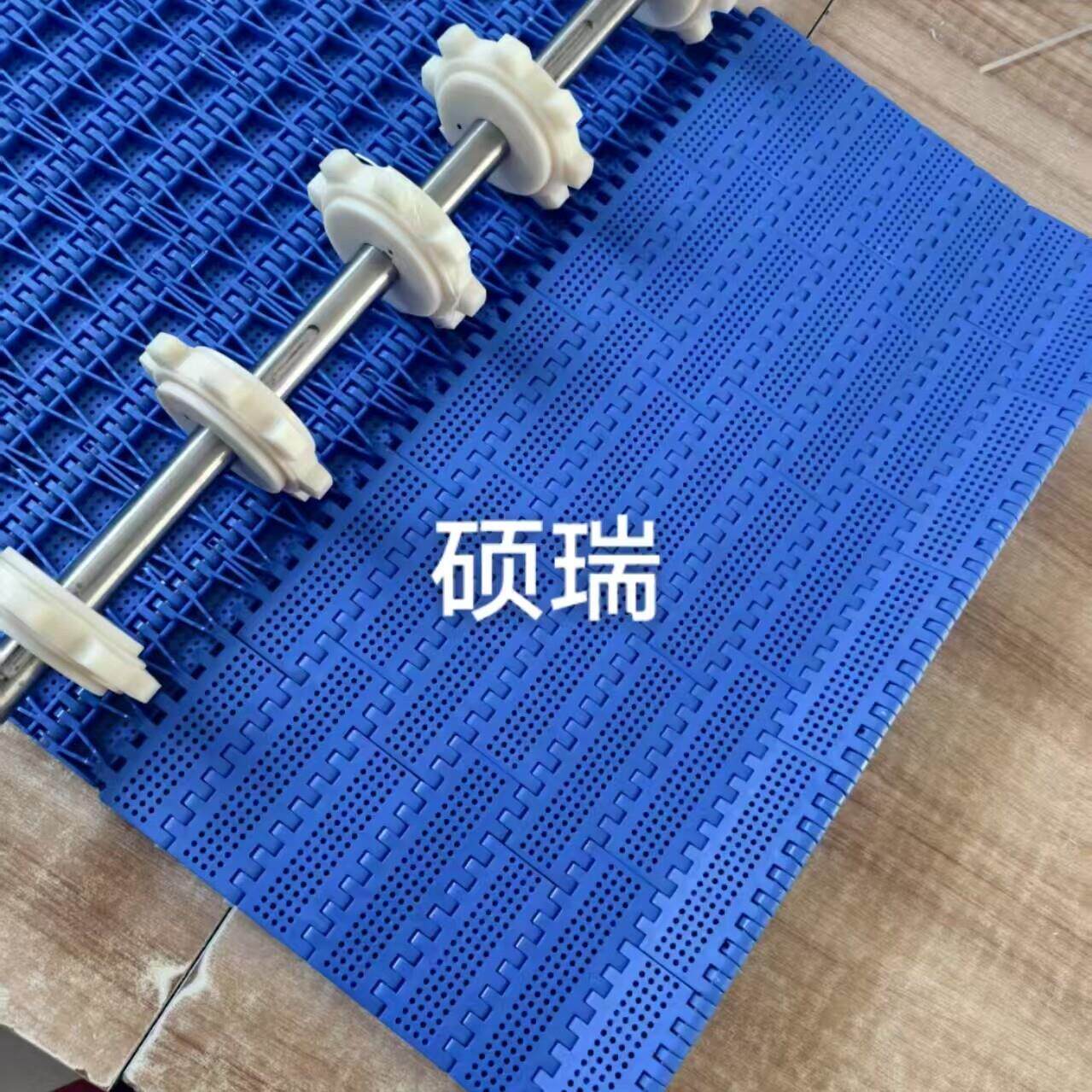 塑料链板输送带食品提升机输送带尼龙pp清洗塑胶网链带生产厂家