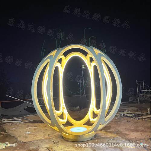 花瓣造型水雾门户外网红造景景区广场公园摄影基地互动喷雾装置