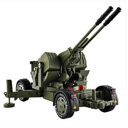 高档新品凯威迪高射炮:351合金模型迫击炮坦克大弹炮军事防空导发