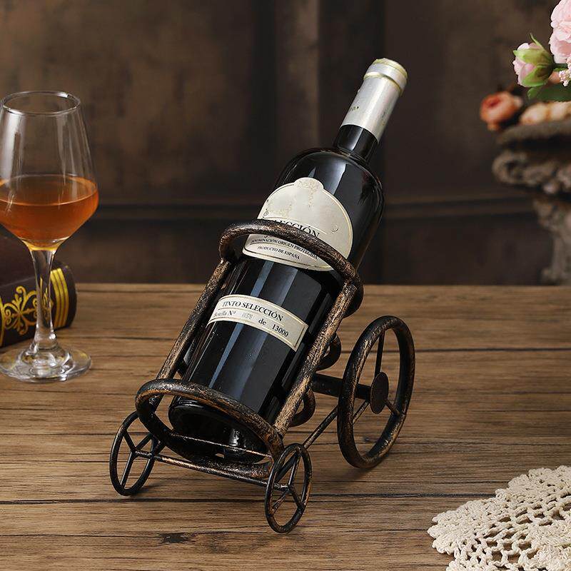 创意复古铁艺三轮车金属模型摆设创意家居桌面装饰品酒柜书架摆件