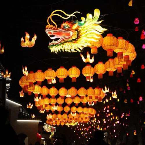 2026马年大型花灯龙造型春节元宵节灯展庙会摆件大型花灯厂家制作