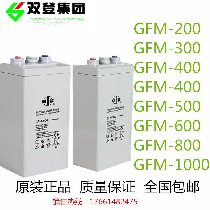 双登蓄电池GFM-200通讯电源2V300AH400AH500AH600AH800AH1000AH