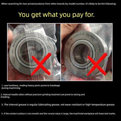 INA支撑车床中心架滚轮轴承重型重载加厚滚柱滚针轴承 NUTR 20 25