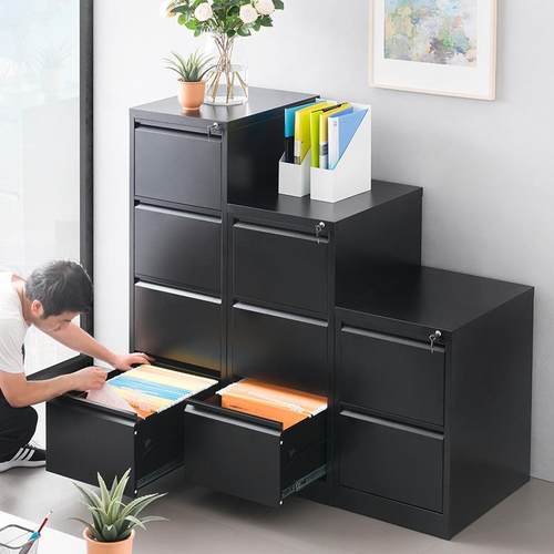 文件柜A4FC挂快劳档案柜抽屉柜办公资料柜卡箱矮柜文件整理柜