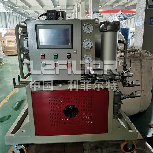 100L/min聚结脱水滤油机液压润滑燃油除杂脱水精细过滤