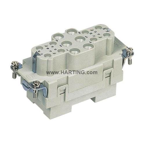 HARTING09380182702HanK6/1218芯母头重载连接器哈丁浩亭