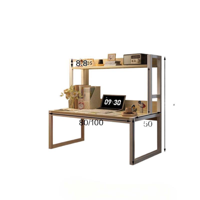床头置物架上铺电脑桌宿舍床上钢架笔记本桌飘窗大学生书桌子