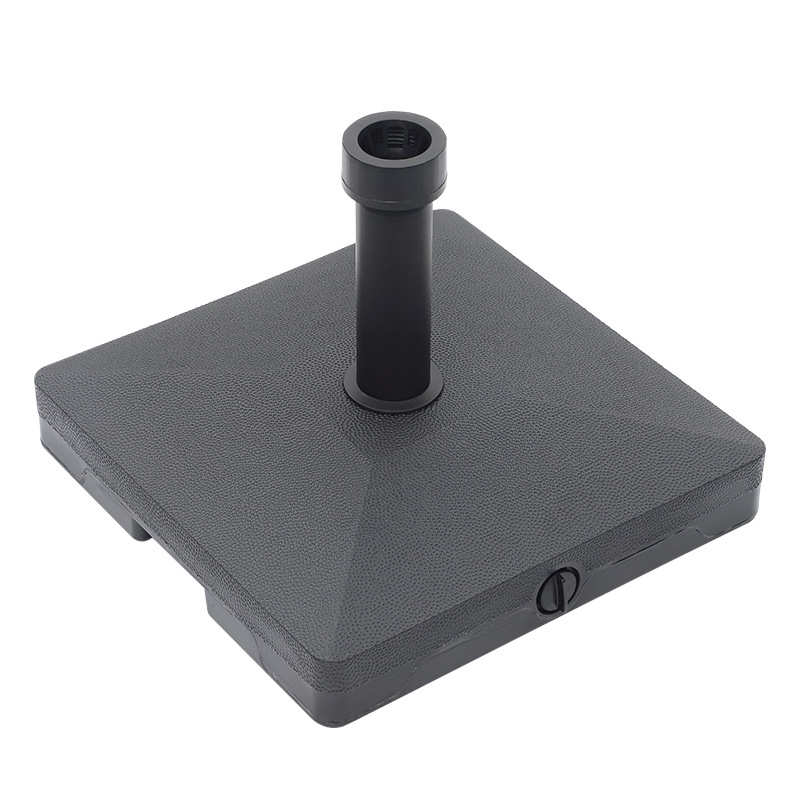 便携式方形罗马扳手伞底座太阳伞底座遮阳伞户外塑料注水伞座