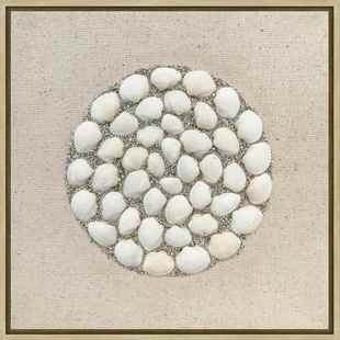 厂家直饰销材料拼接装 画贝壳简约HDM风轻画客厅奢挂画卧室墙画