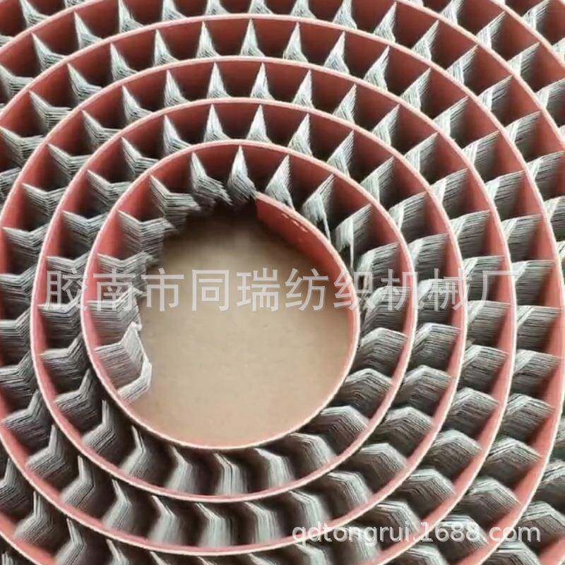 供应梳棉机高速抄车之字形针布刷盖板的清洁针布