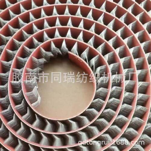供应梳棉机高速抄车之字形针布刷盖板的清洁针布