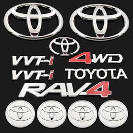 适用于永源A38飞碟UFO改装车标 前后车标RAV4改装丰田标志贴套标