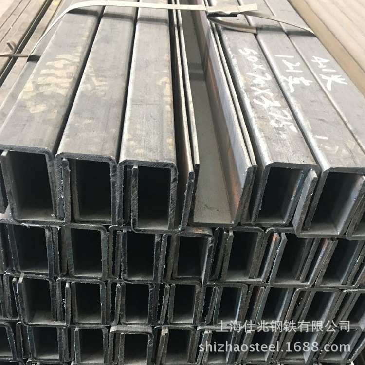 大规格厚壁C型钢檩条 钢卷板折弯直出U型钢C型钢50*50-350*350