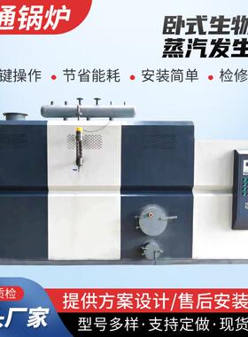 卧式生物质蒸汽发生器洗涤熨烫洗浴淋浴简单蒸汽发生器节能