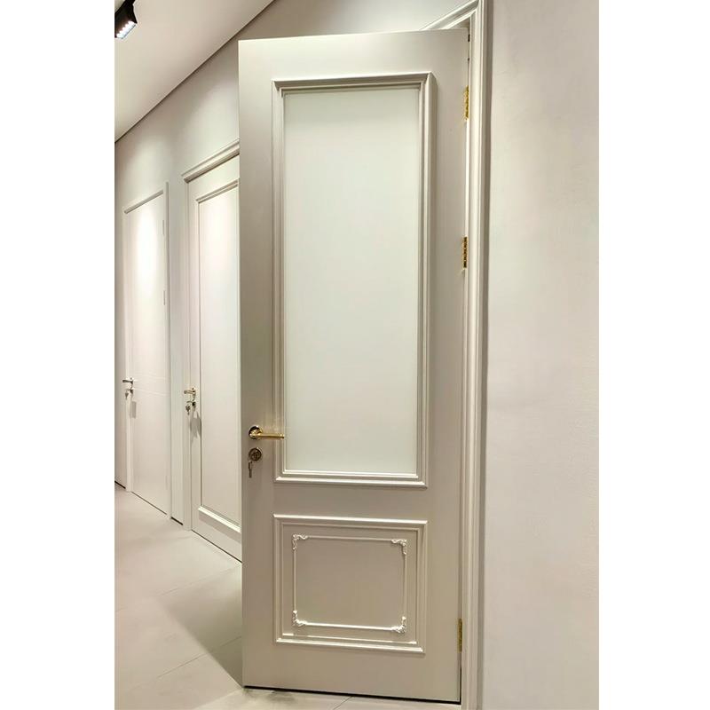 法式橡木烤漆轻奢法式实木复合门烤漆门扣线门卧室门实木门套装门