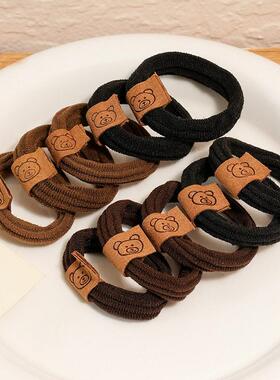 High-quality, elastic, durable, seamless hair ties for women