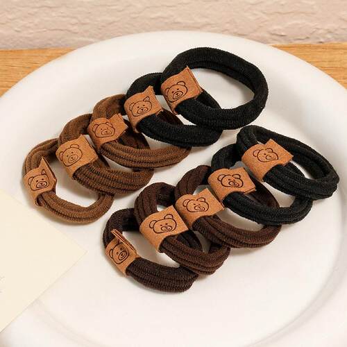 High-quality, elastic, durable, seamless hair ties for women