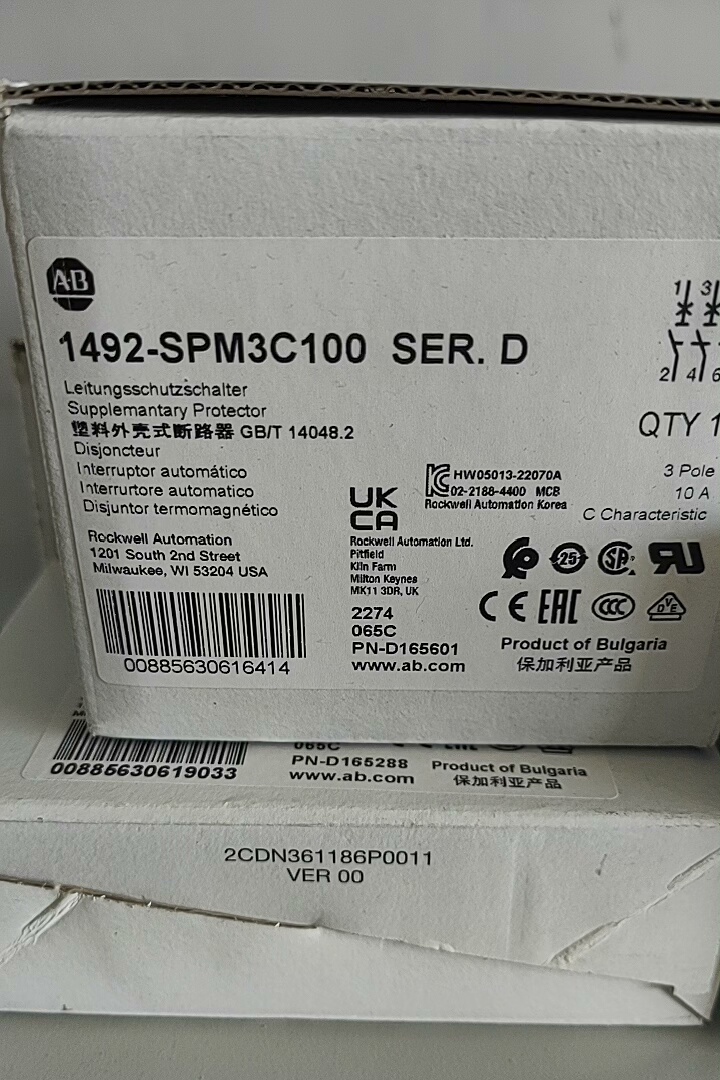 1492-SPM3C100 全新原装正品 标价