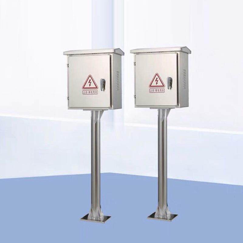 现户外新能锈源车立柱充400*300*电桩仪表货保护箱不钢落地配汽电