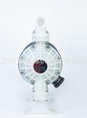 膜QB气Y-40工程料气动隔膜泵塑料PP动隔塑泵往复泵耐酸XCS碱水泵