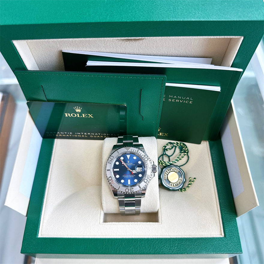 全套98新劳力士新款蓝游艇名仕126622自动机械男士手表腕表40mm