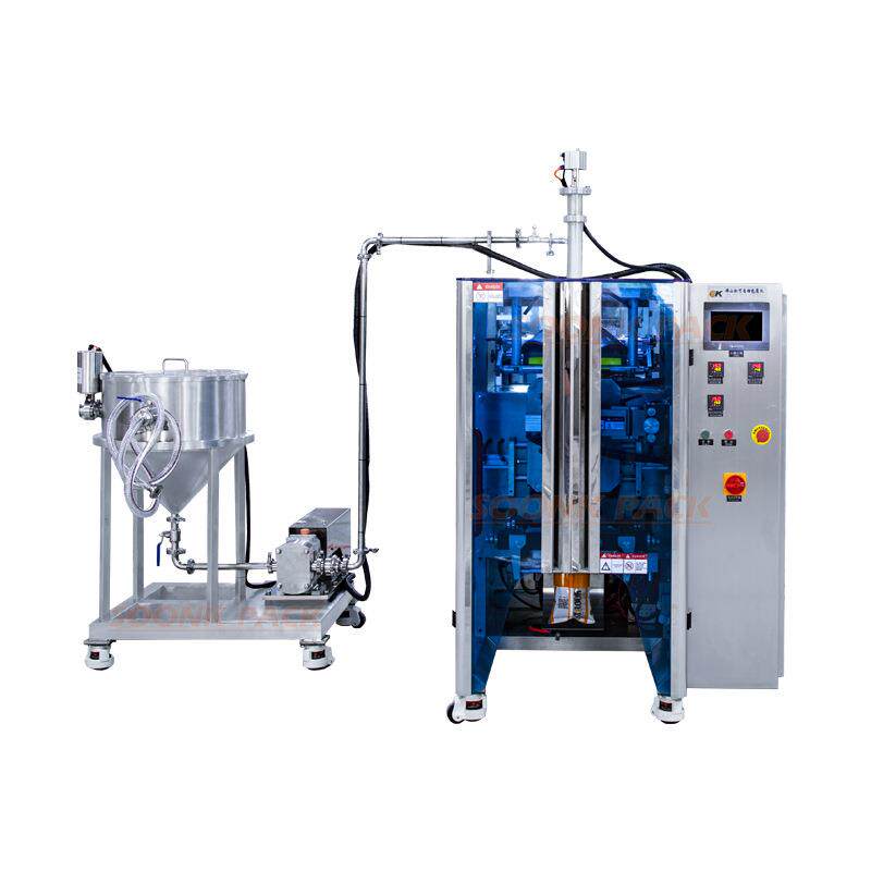 全自动生物冰袋包装机袋装水四边封快递物流保鲜冰袋液体包装机