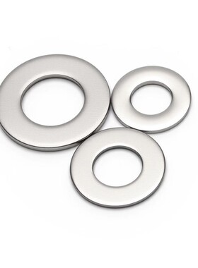 366锈钢平垫片平垫圈美制圆垫圆形加圈G大加厚平垫B97不介子M1.6-