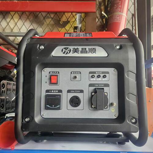 3/5KW汽油发电机油电两用美晶顺单缸小功率家用超市应急备用电源