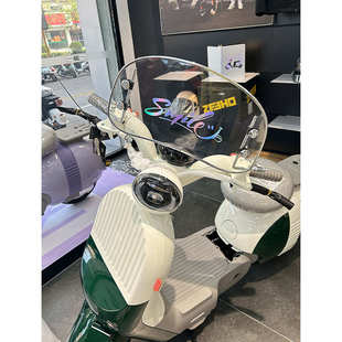 适用于极核mo1前挡风板极核mo1配件复古时尚电动车前挡风板