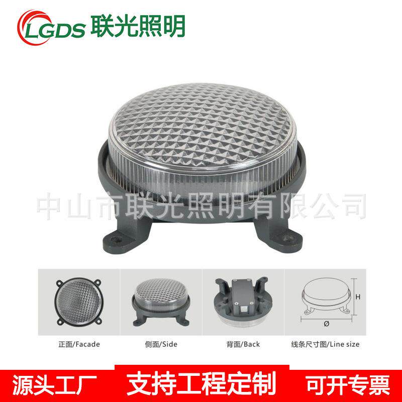 LED点光源5W内控七彩单色户外跑马灯爆闪灯楼体星光灯512外控全彩