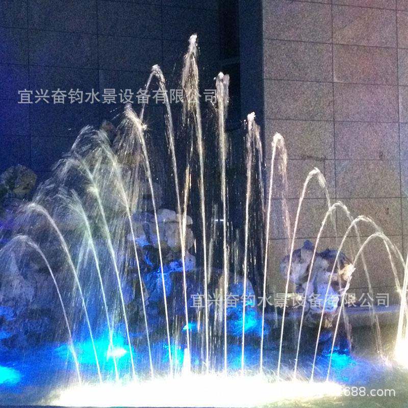 厂家承接程控喷泉喷头工程室内旱式广场公园花园水景设备波光泉