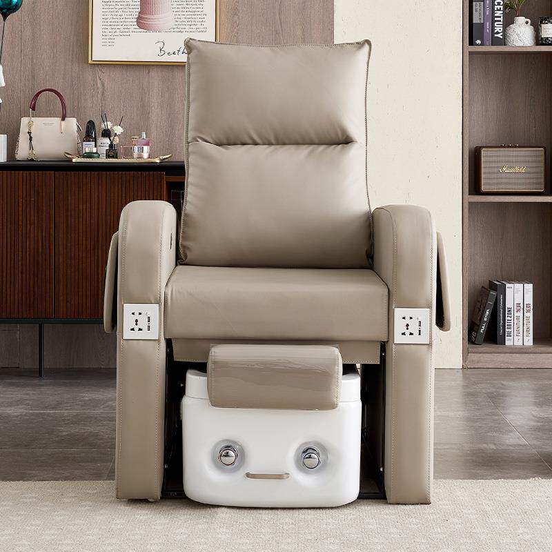 美甲沙发美足椅美睫沙发躺椅足浴洗脚指甲做脚美足美甲店专用椅