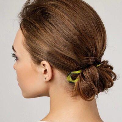 3 Pcs Acetate U Shaped Hairpins Vintage French Chopsticks