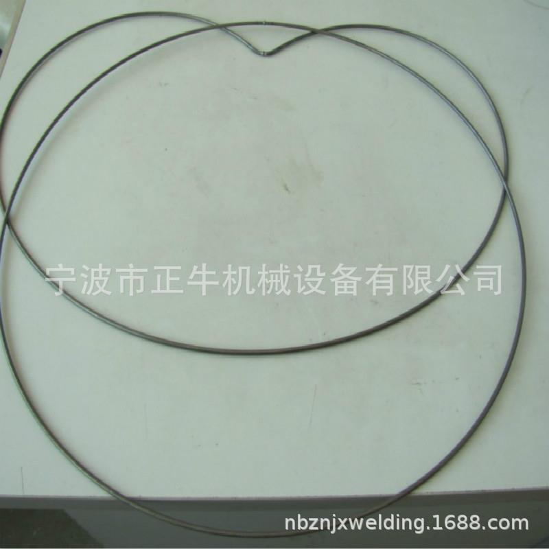 圆铁丝电阻碰焊机 铁圈气动对焊机 钢丝碰圈机