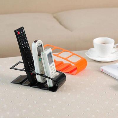 4-Grid Storage Rack Tv Air Conditioning Remote Control Stand