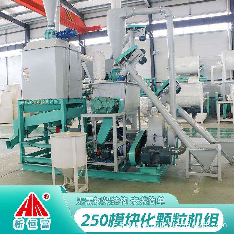 大型养殖场全自动牛羊玉米秸秆草粉青储饲料加工兔饲料生产