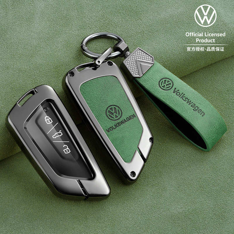 大众钥匙套id3/id4凌度L揽镜id6x途昂x高尔夫8车壳id4crozz专用扣