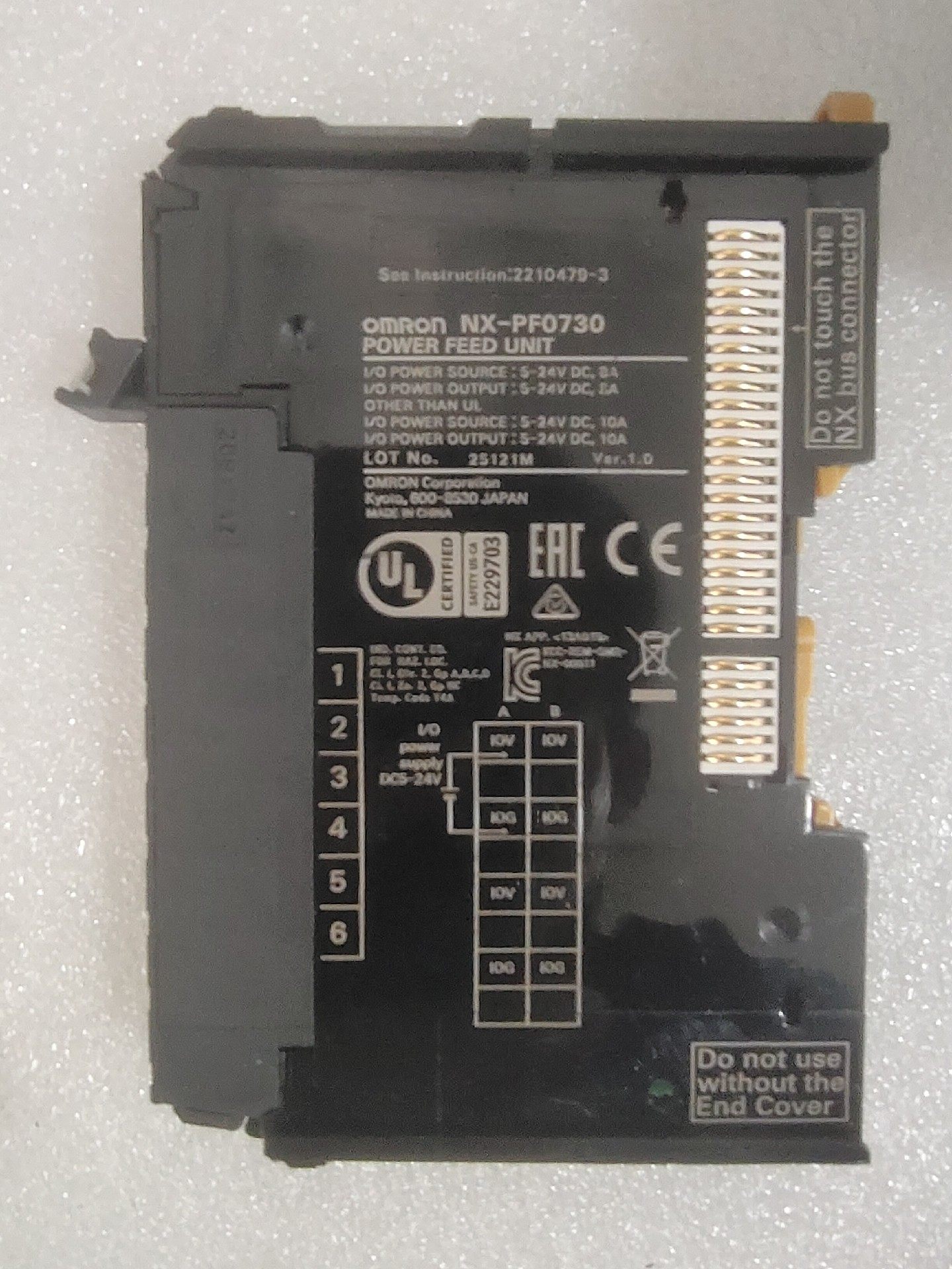 OMRON 欧姆龙  NX-PF0730  现货包功能  实