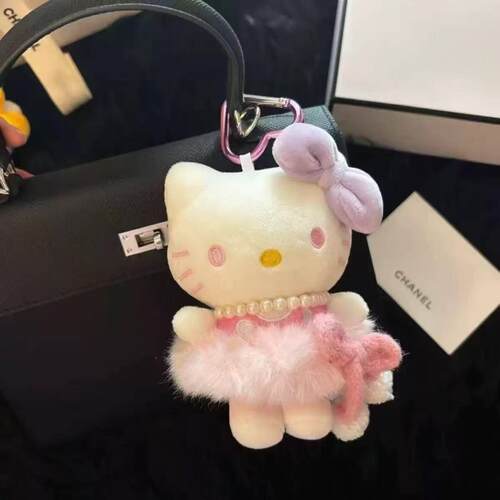 kitty钥匙扣当当卡通布艺类玩具